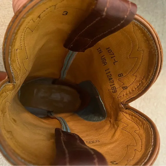 Womens Tony Llama leather cowboy boots - Picture 8 of 9